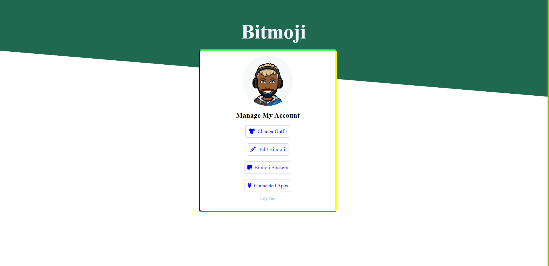Ezrillee landing Page